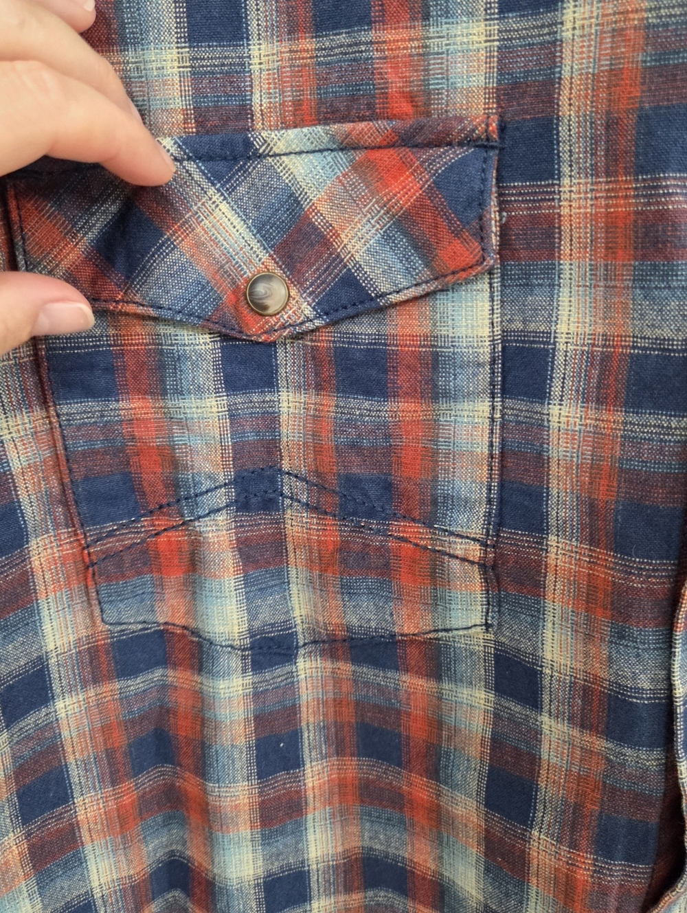 Cody James New Western‎ Apparel Mens Snap Button Cotton Shirt Suze Large Cowboy - Picture 5 of 12